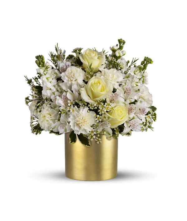 Bouquet Champagne et Or · 08N905B - FTD · Livraison de fleurs · Fleurs en  ligne